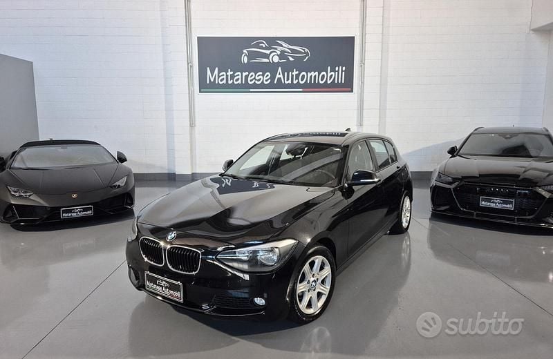 Nero Usata 2012 BMW 116 Sport Line Due volumi | 7900 € (Buon prezzo) - Immagine 1/4