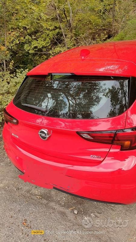 Usata Opel Astra 110 CV (80 kW) 2017 Rosso Berlina