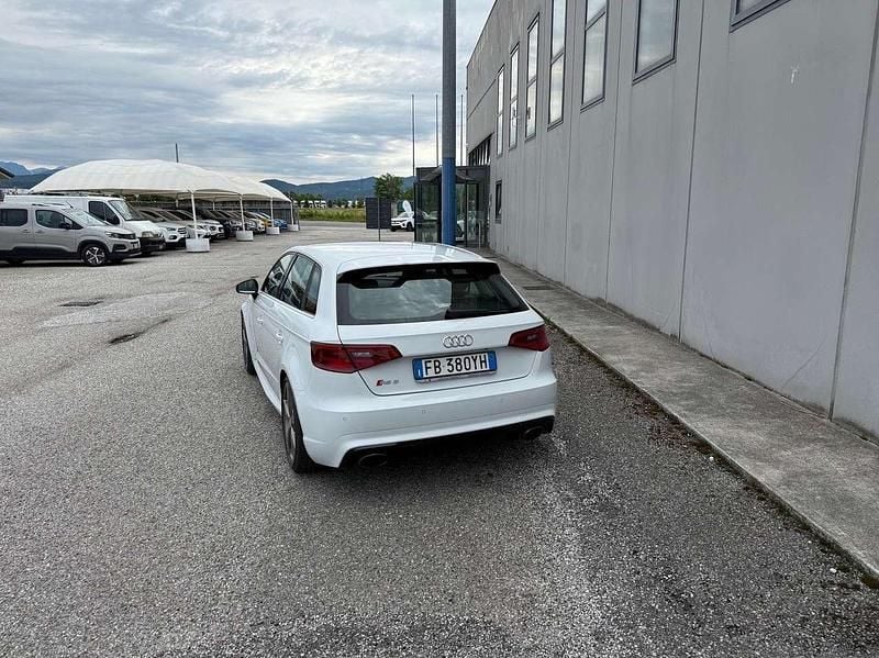 Usata Audi RS3 Ambiente 367 CV (269 kW) 2016 Bianco Berlina