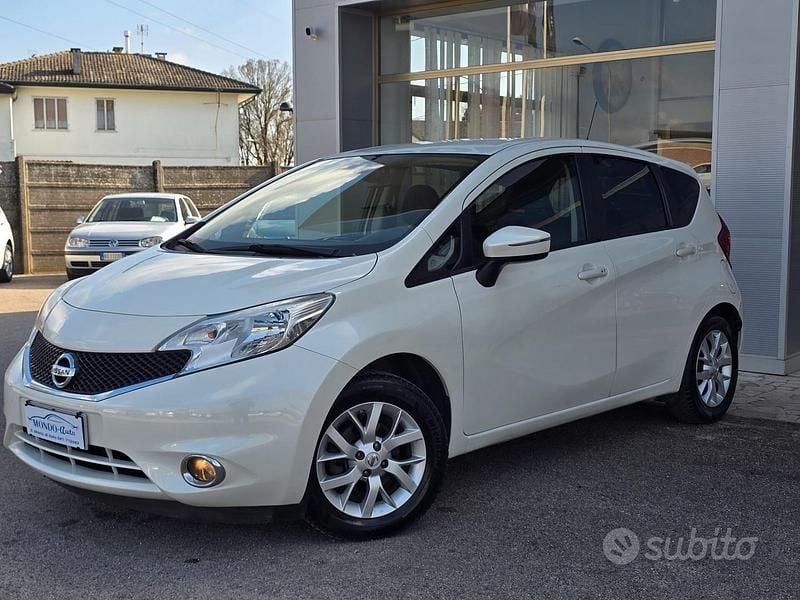 Usata Nissan Note Acenta 80 CV (58 kW) 2016 Bianco Utilitaria