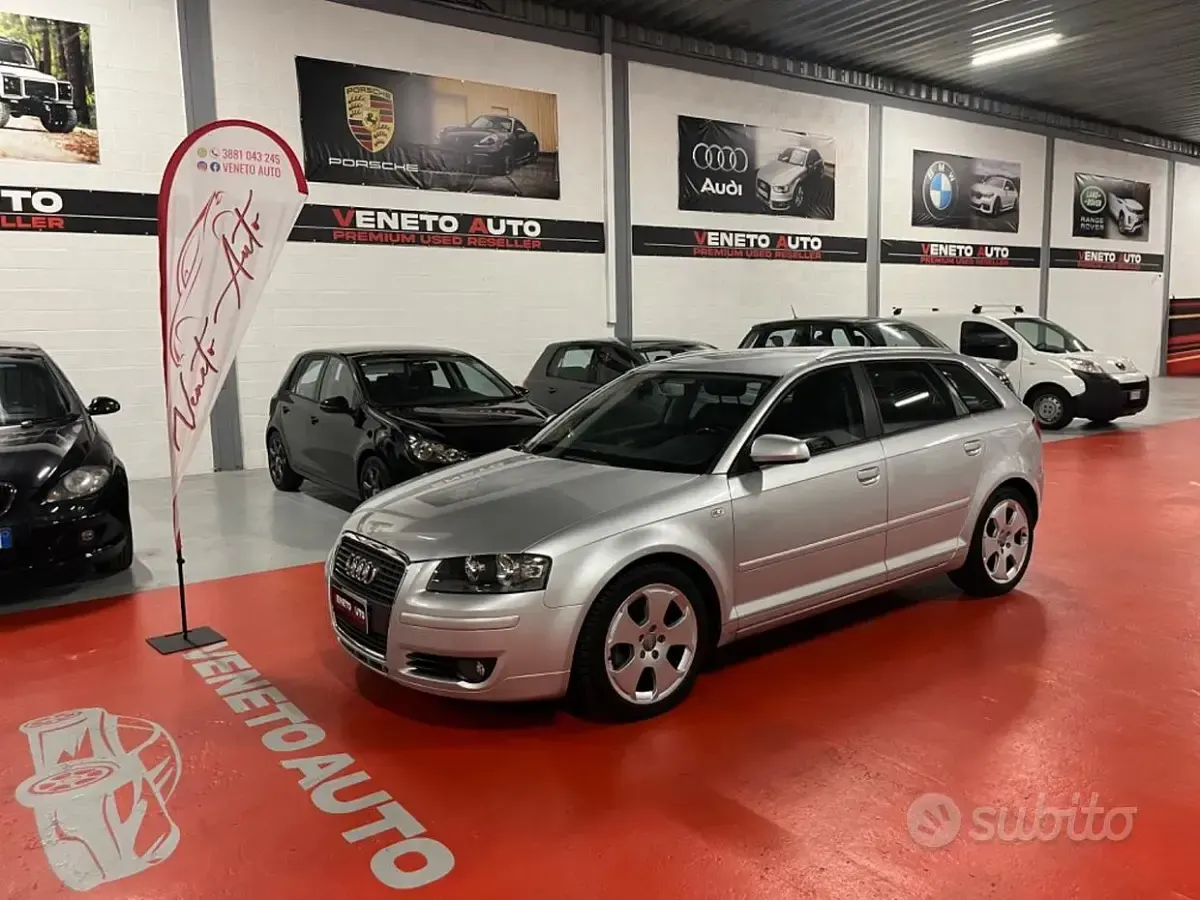 Usata Audi A3 Ambiente 140 CV (102 kW) 2007 Utilitaria