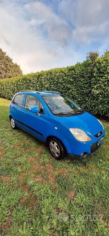Usata Chevrolet Matiz SX 67 CV (49 kW) 2009 Blu/azzurro Utilitaria