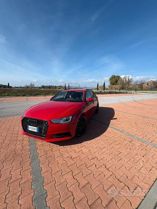 Usata Audi A4 Business Plus 150 CV (110 kW) 2018 Rosso Station wagon