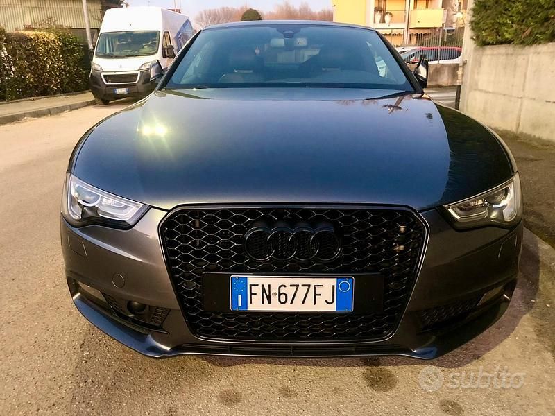 Usata Audi A5 Business Plus 245 CV (180 kW) 2013 Grigio Coupé