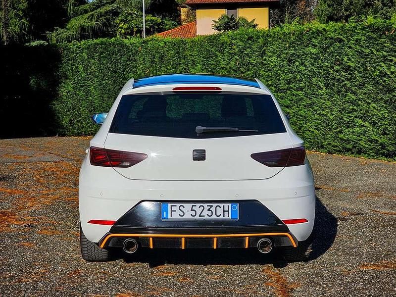 Usata Seat Leon FR 181 CV (133 kW) 2018 Bianco Berlina