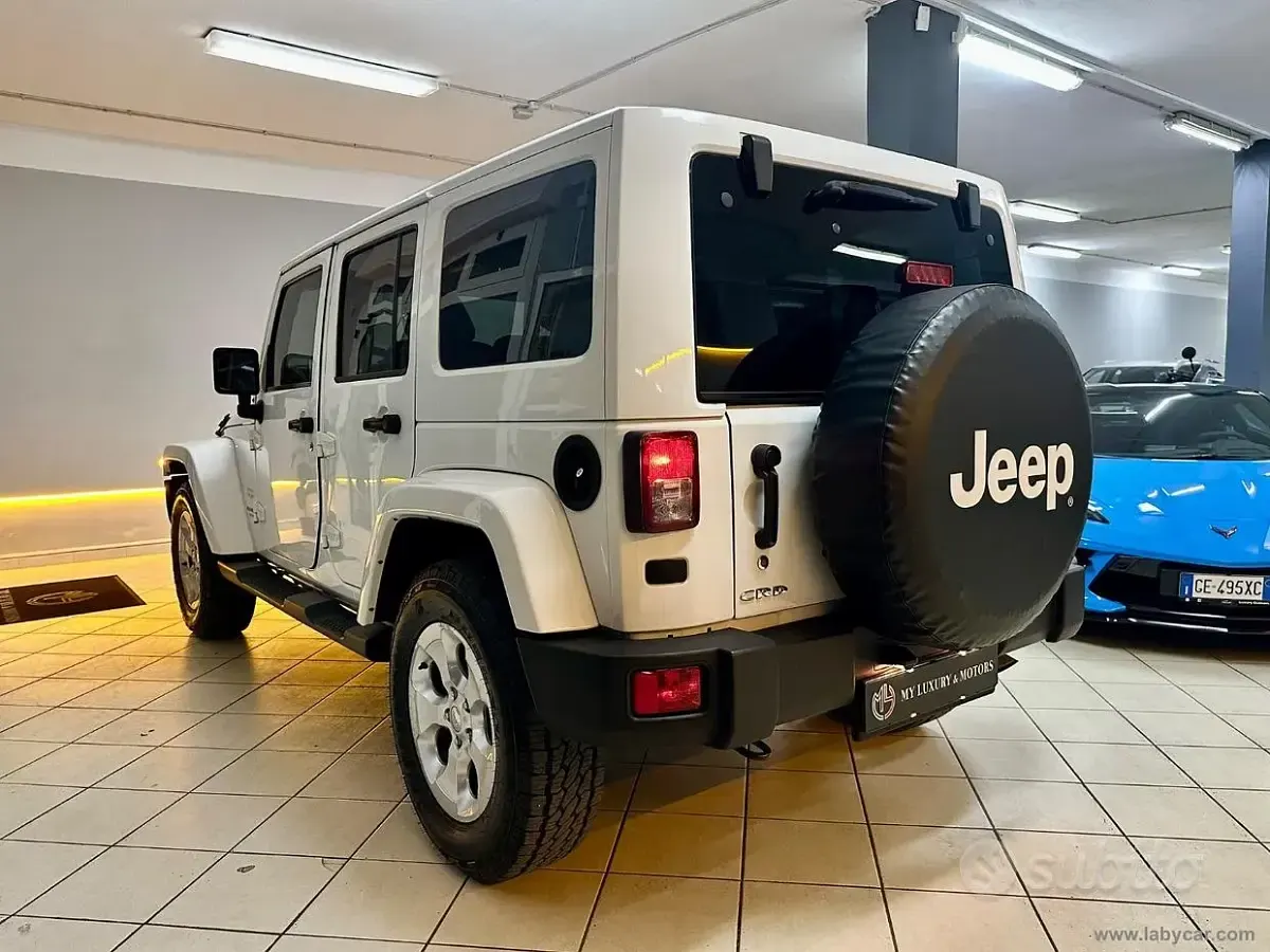 Usata Jeep Wrangler Unlimited Sahara 200 CV (147 kW) 2016 Other SUV