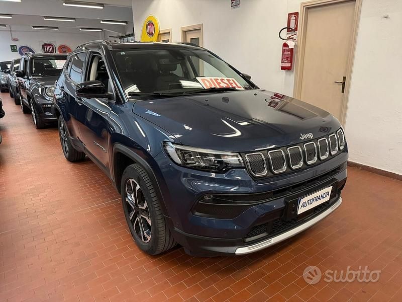 Usata Jeep Compass Limited 131 CV (96 kW) 2022 Blu SUV