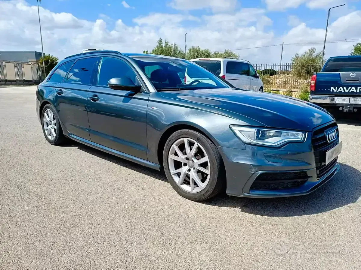 Usata Audi A6 S-Line 204 CV (150 kW) 2014 Grigio Station wagon