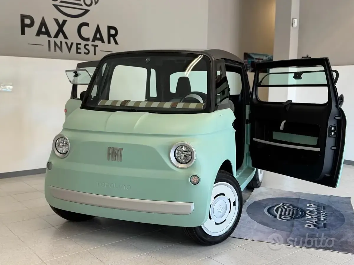 Nuova Fiat Topolino 5 kW (8 CV) 2025 Verde Utilitaria