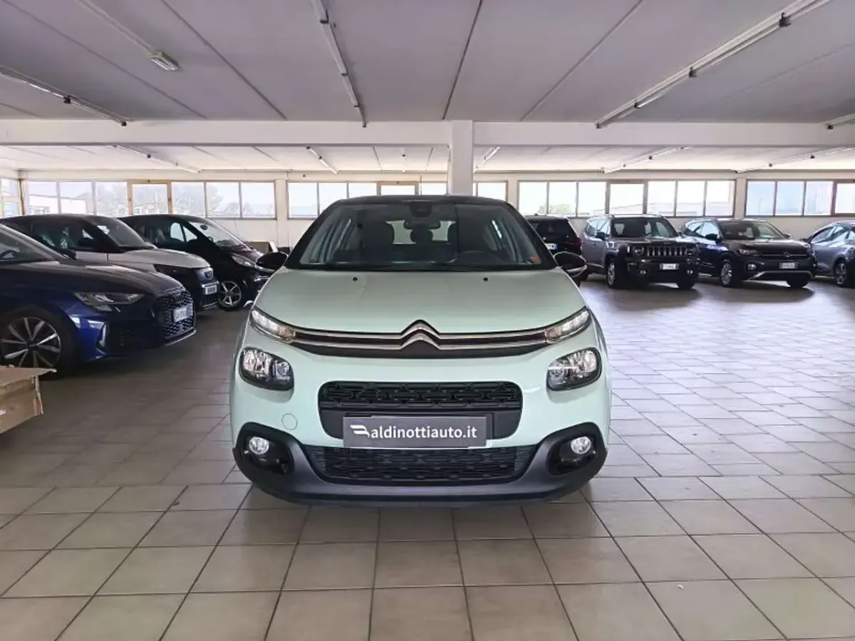 Usata Citroën C3 Shine 75 CV (55 kW) 2018 Blu/azzurro Utilitaria