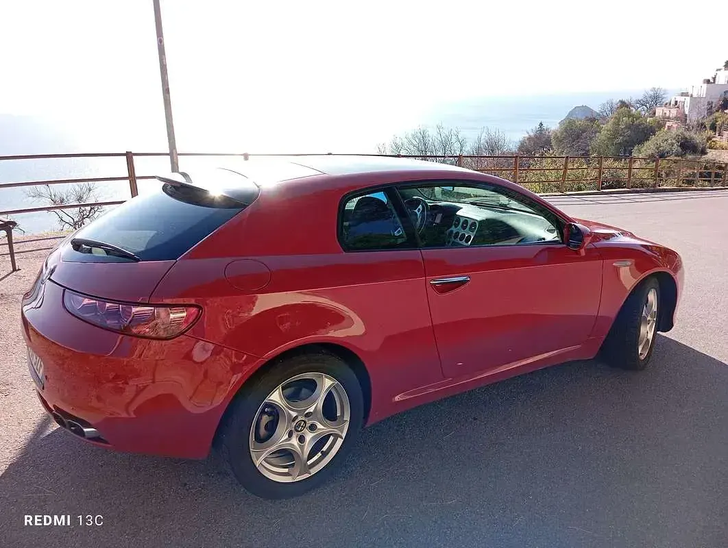 Usata Alfa Romeo Brera 185 CV (136 kW) 2008 Rosso Coupé