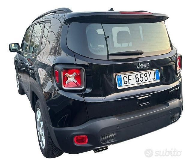 Usata Jeep Renegade Limited 131 CV (96 kW) 2021 Nero SUV