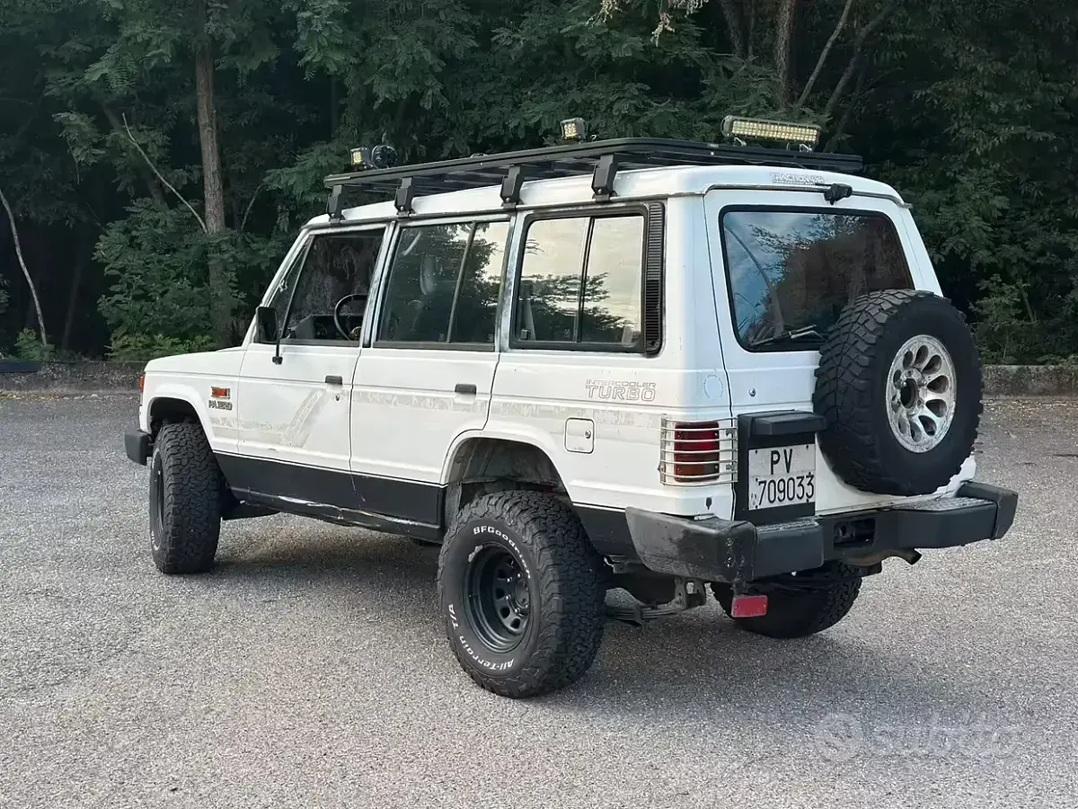 Usata Mitsubishi Pajero 95 CV (69 kW) 1989 Bianco SUV