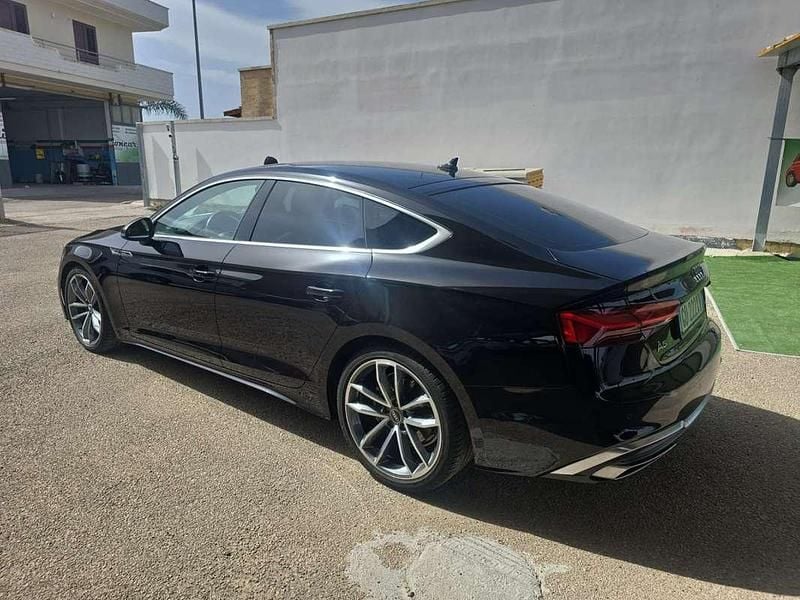 Usata Audi A5 Sportback S-Line 204 CV (150 kW) 2021 Nero Utilitaria