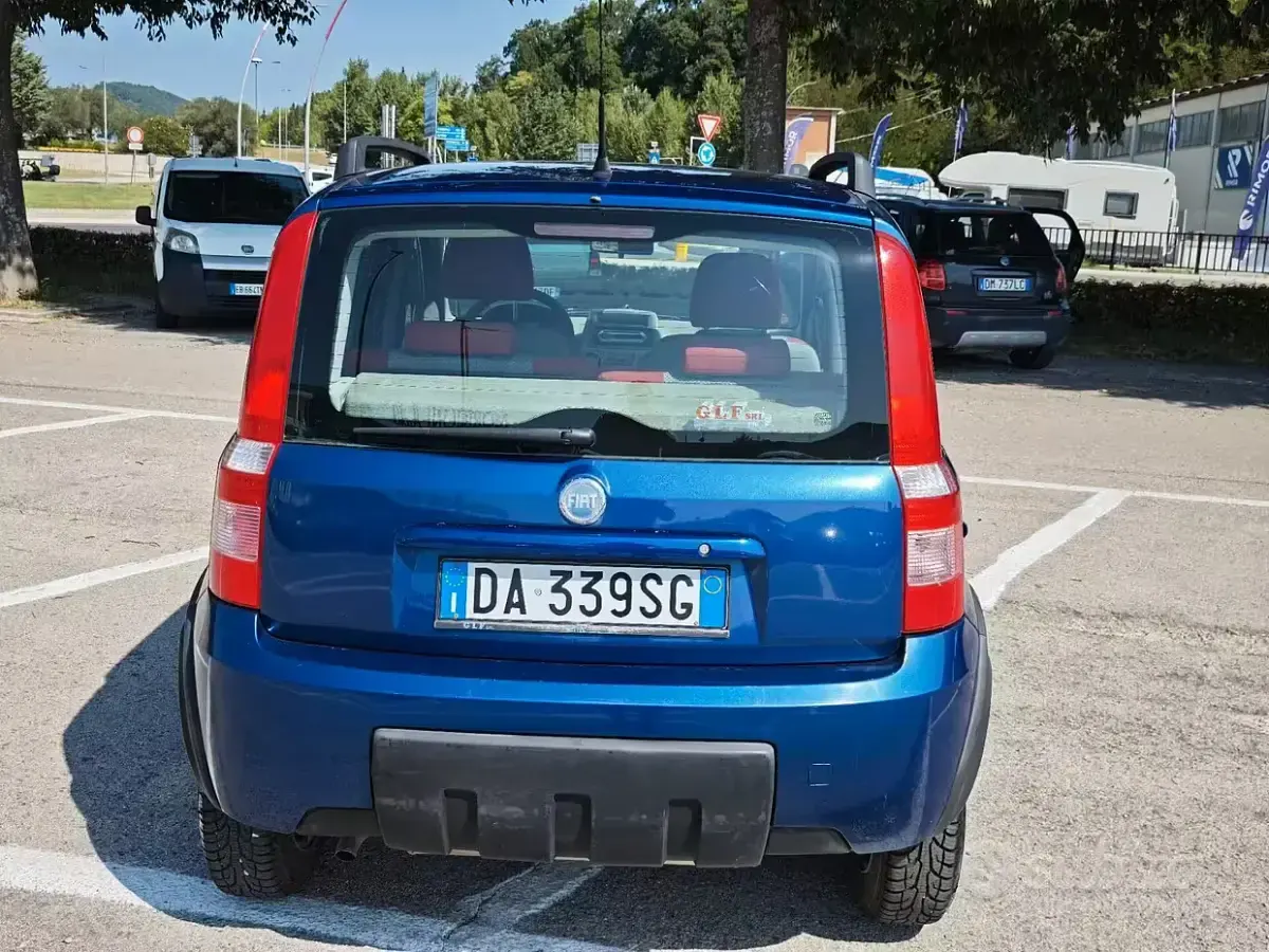 Usata Fiat Panda 4x4 Climbing 60 CV (44 kW) 2006 Bluazzurro Utilitaria