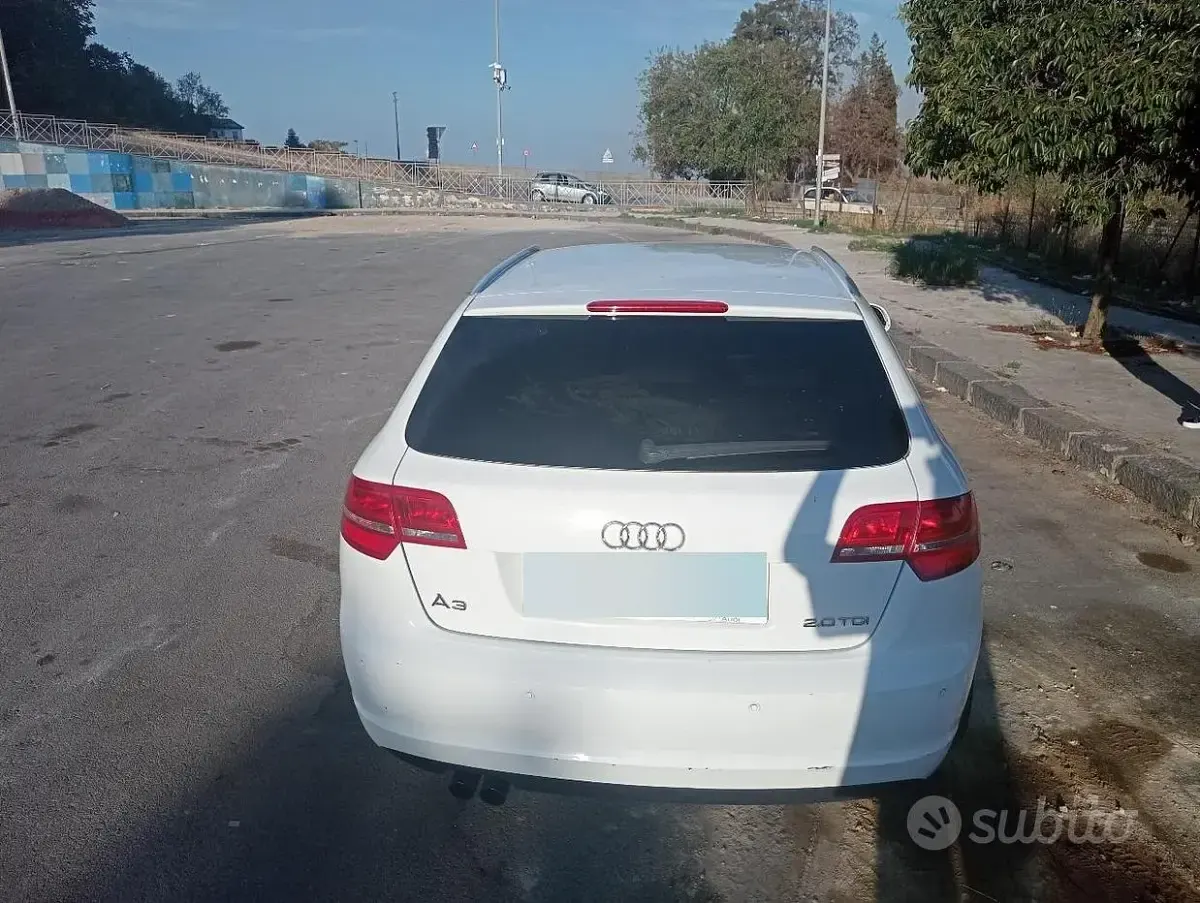 Usata Audi A3 S-Line 140 CV (102 kW) 2009 Bianco Utilitaria