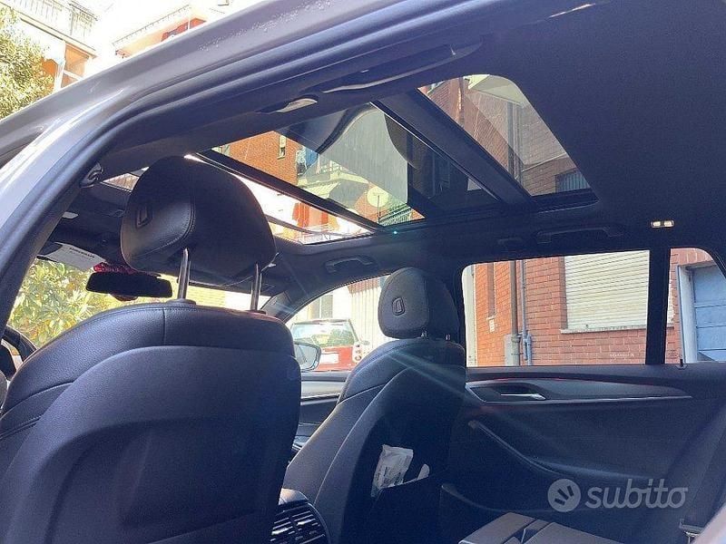 Usata BMW 520 M Sport 190 CV (139 kW) 2019 Bianco pastello Station wagon