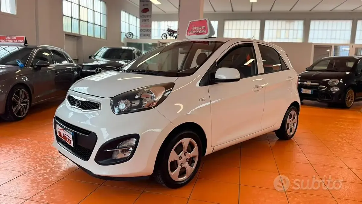 Usata Kia Picanto 69 CV (50 kW) 2011 Bianco Utilitaria