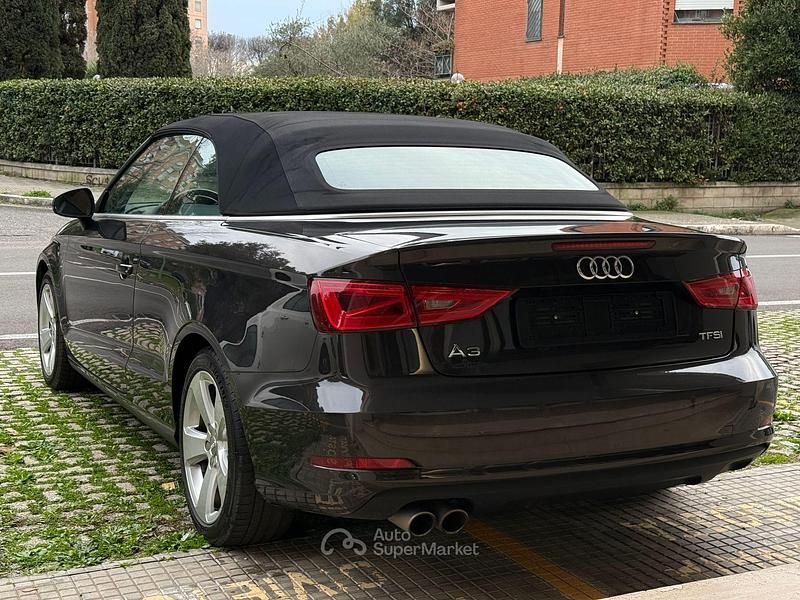 Usata Audi A3 Cabriolet Sport 125 CV (91 kW) 2016 Gray Cabrio