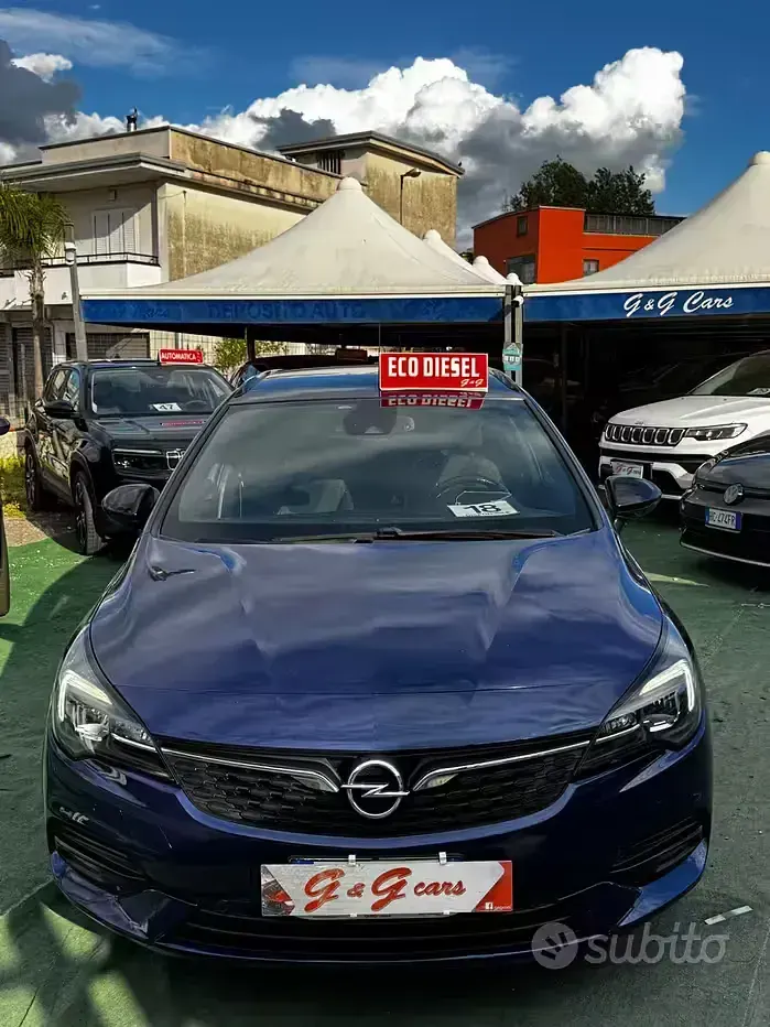 Usata Opel Astra Ultimate 122 CV (89 kW) 2020 Blu Station wagon