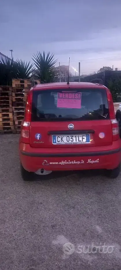 Usata Fiat Panda 60 CV (44 kW) 2004 Rosso Utilitaria