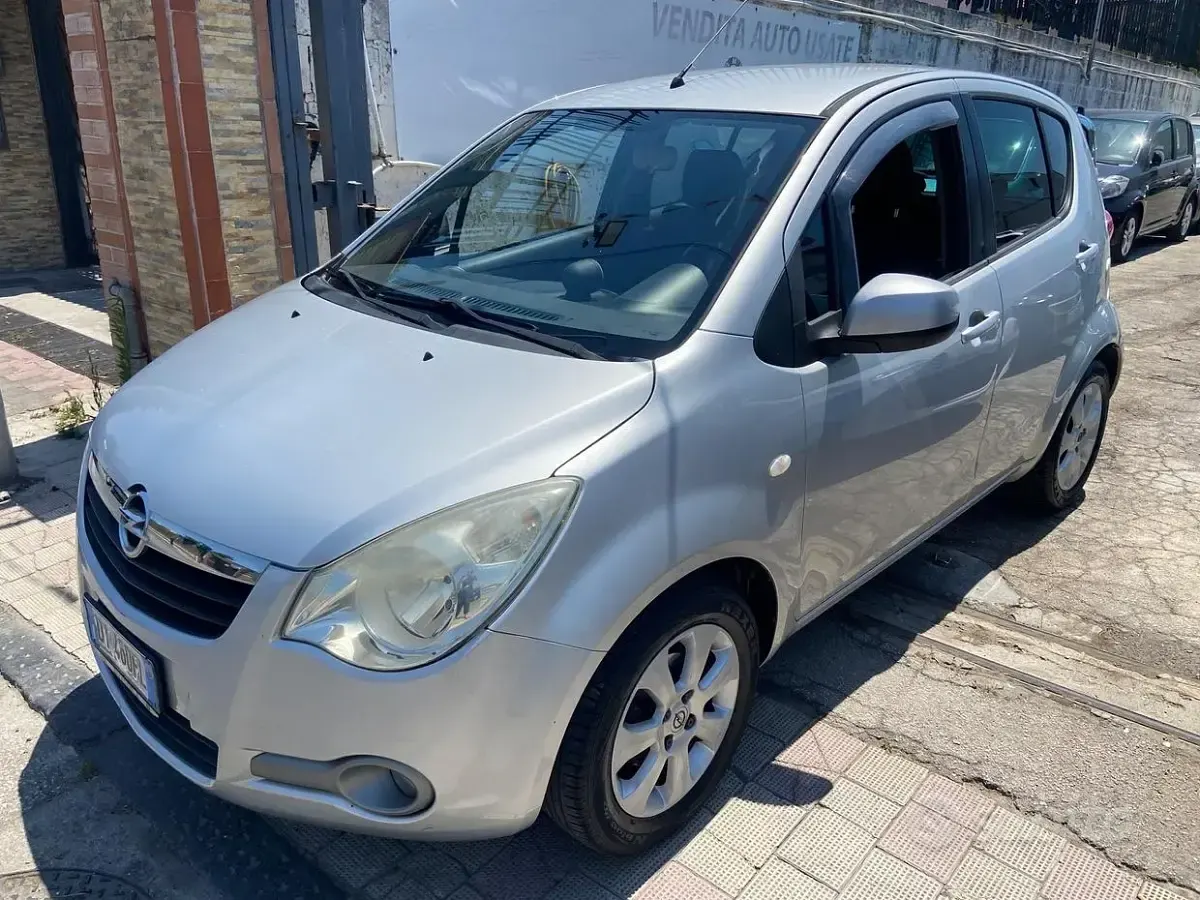 Usata Opel Agila Enjoy 75 CV (55 kW) 2008 Grigio Utilitaria