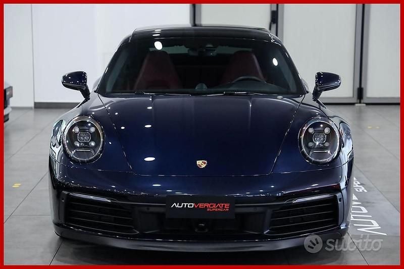 Usata Porsche 992 Chrono 450 CV (330 kW) 2019 Blu Coupé