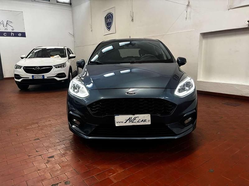 Usata Ford Fiesta ST-Line 101 CV (74 kW) 2019 Blu/azzurro Utilitaria
