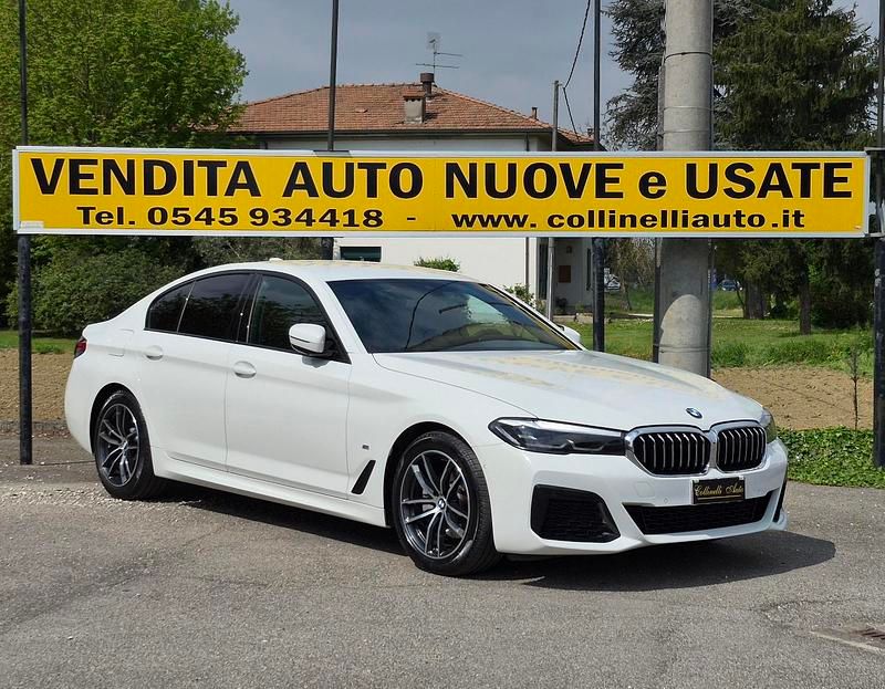 Usata BMW 520 M Sport 2022 Alpin white Berlina
