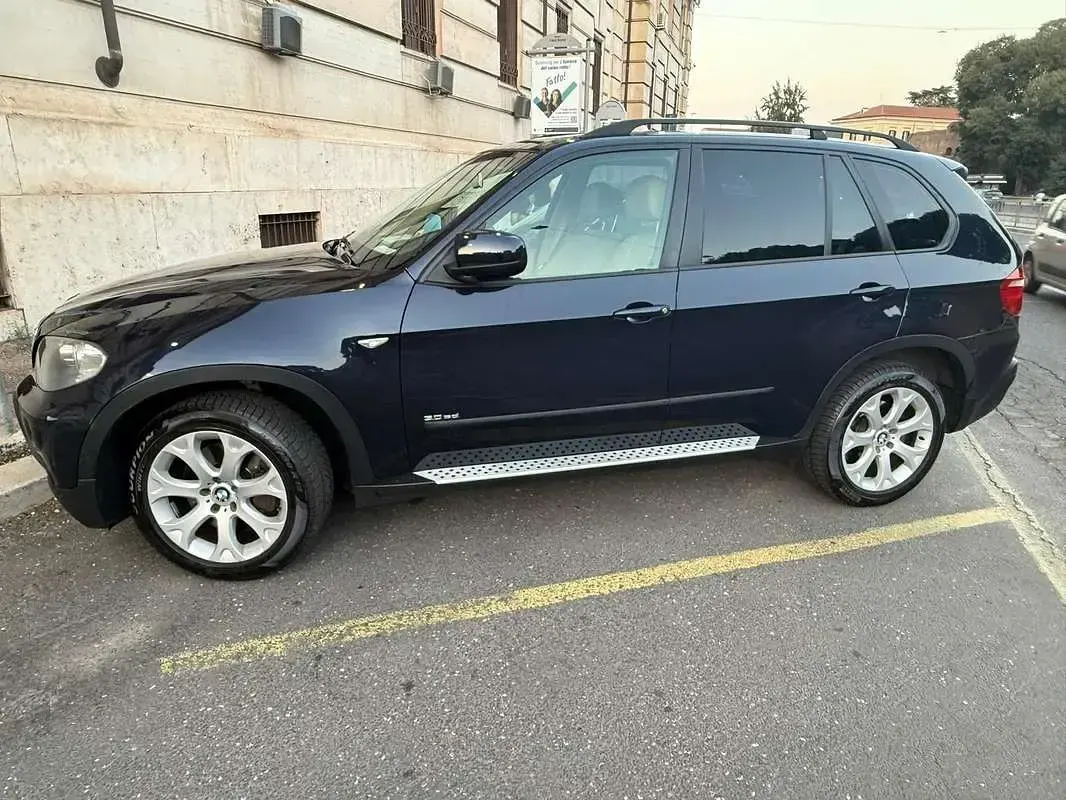 Usata BMW X5 286 CV (210 kW) 2008 Blu/azzurro SUV