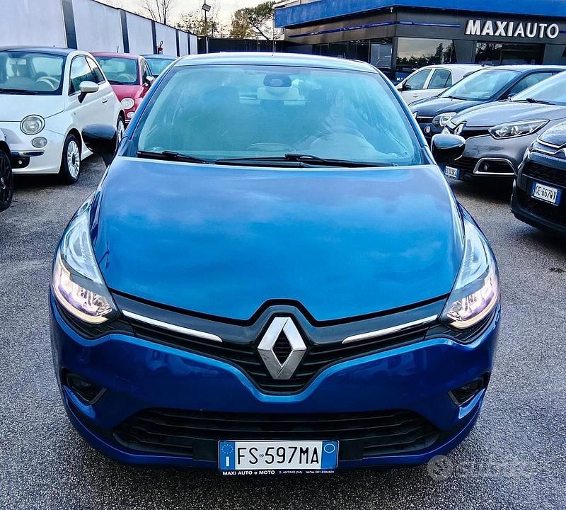 Usata Renault Clio IV 90 CV (66 kW) 2018 Blu Berlina