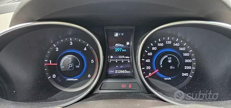 Usata Hyundai Santa Fe Style 197 CV (144 kW) 2013 Nero SUV