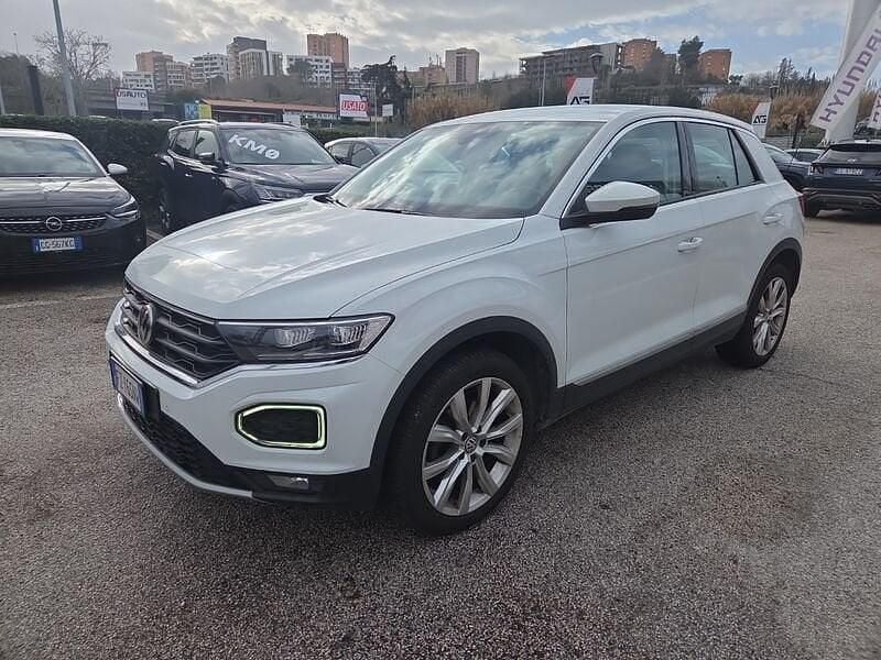 Usata VW T-Roc Advance 150 CV (110 kW) 2019 Bianco SUV