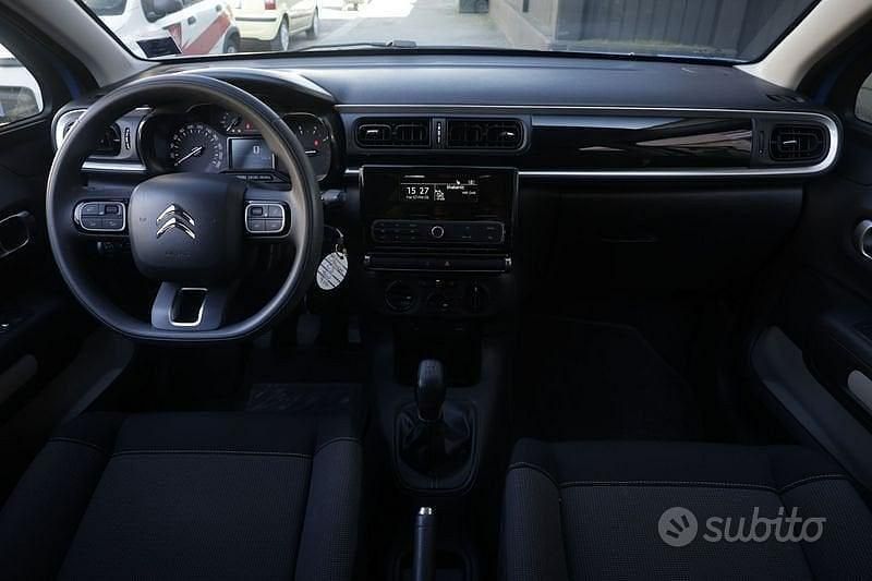 Usata Citroën C3 PureTech 83 CV (61 kW) 2019 Azzurro Utilitaria
