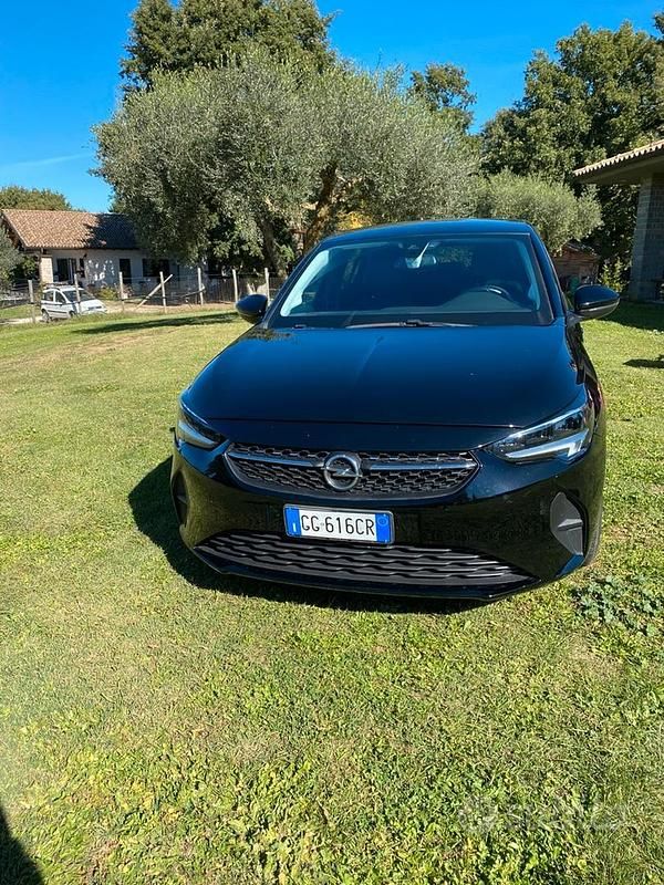 Usata Opel Corsa 102 CV (75 kW) 2021 Nero Berlina