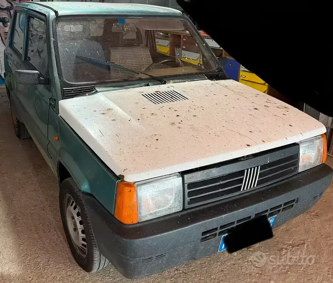 Usata Fiat Panda 54 CV (39 kW) 2001 Verde Berlina