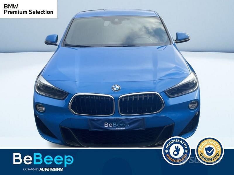 Usata BMW X2 M Sport 190 CV (139 kW) 2019 Azzurro metallizzato SUV