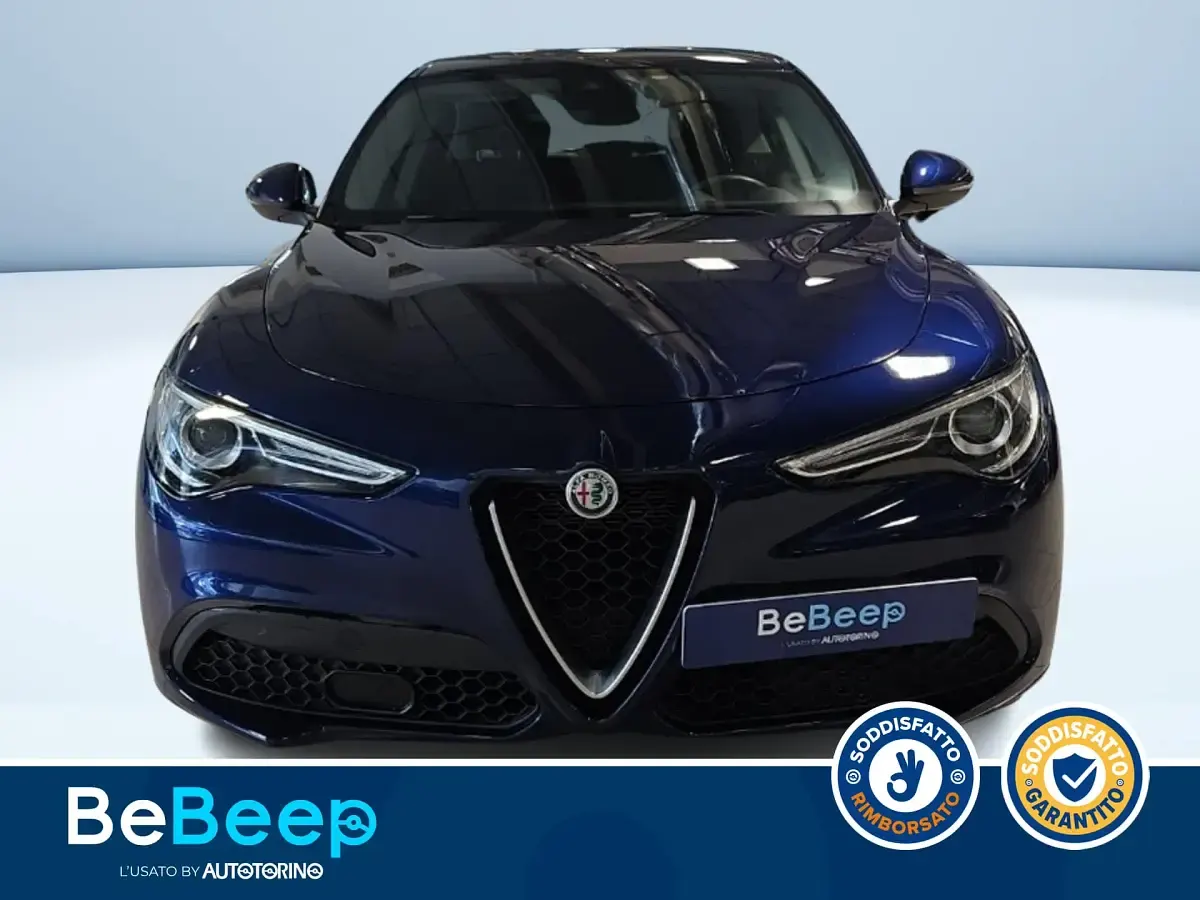 Usata Alfa Romeo Stelvio Super 160 CV (117 kW) 2020 Blu metallizzato SUV