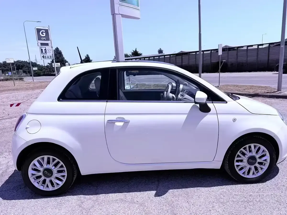 Usata Fiat 500 95 CV (69 kW) 2016 Bianco Berlina