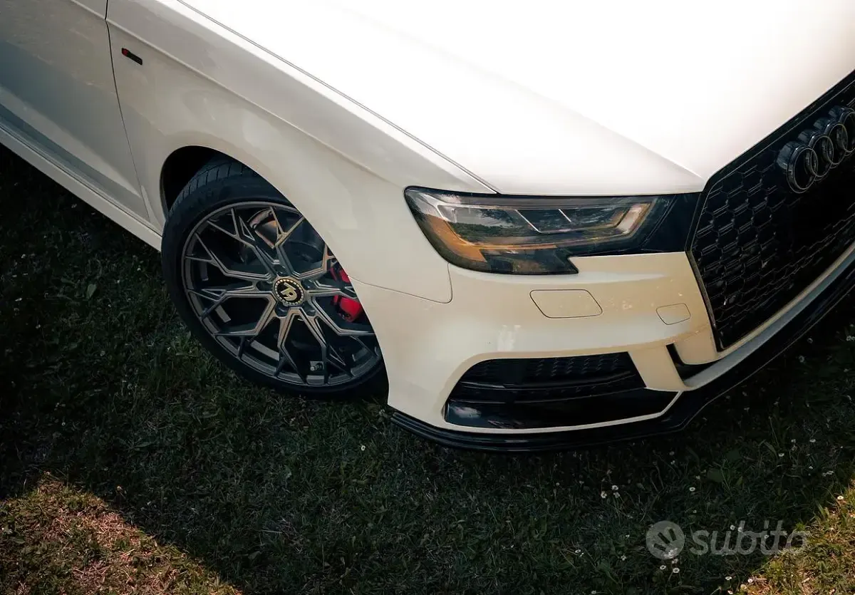 Usata Audi A3 S-Line 110 CV (80 kW) 2019 Bianco Berlina