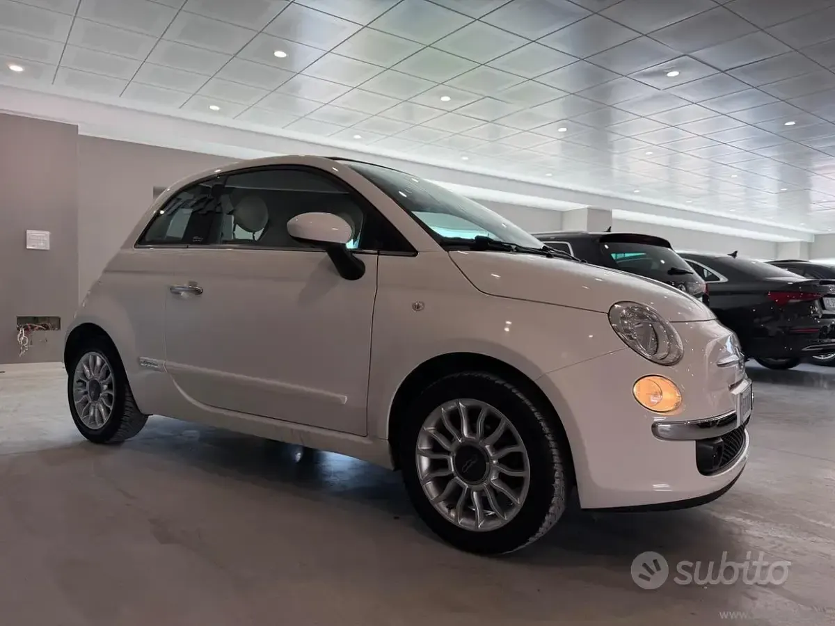 Usata Fiat 500C Pop 69 CV (50 kW) 2014 Bianco Cabrio