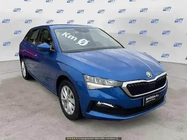Usata Skoda Scala Ambition 110 CV (80 kW) 2024 Blu Utilitaria
