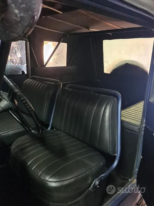 Usata Fiat Campagnola 1960 Blu Cabrio