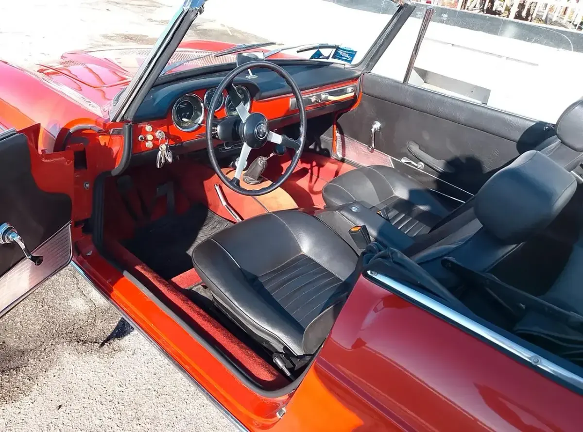 Usata Fiat 1200 97 CV (71 kW) 1977 Rosso Berlina