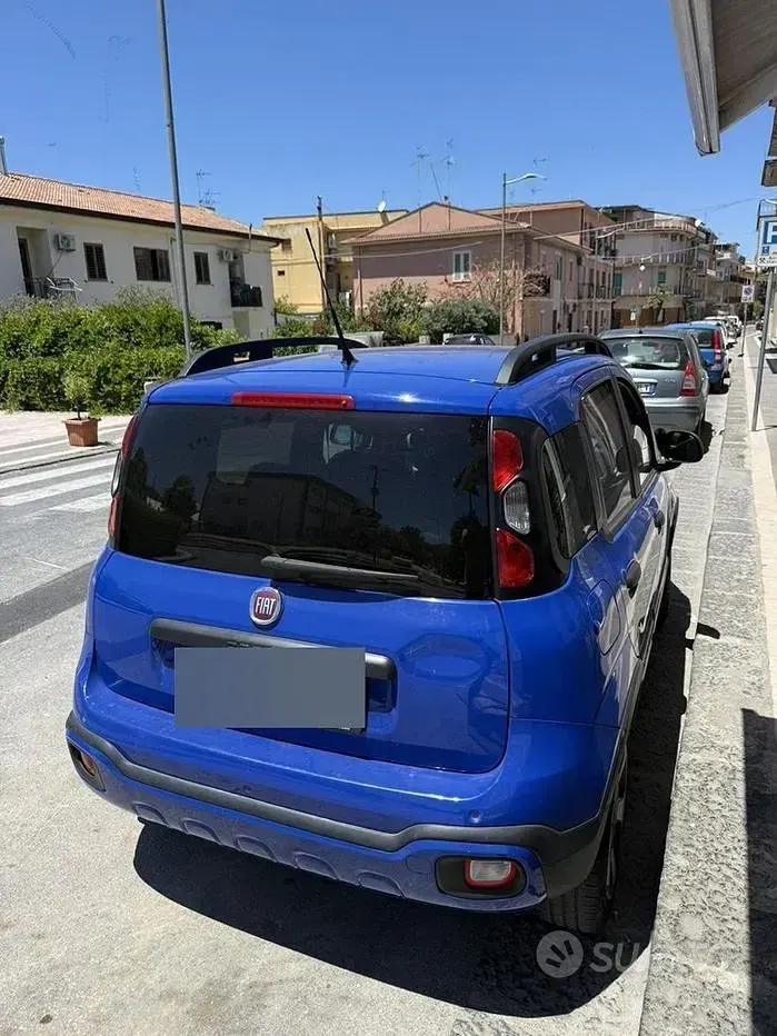 Usata Fiat Panda Cross Cross 69 CV (50 kW) 2019 Blu Utilitaria