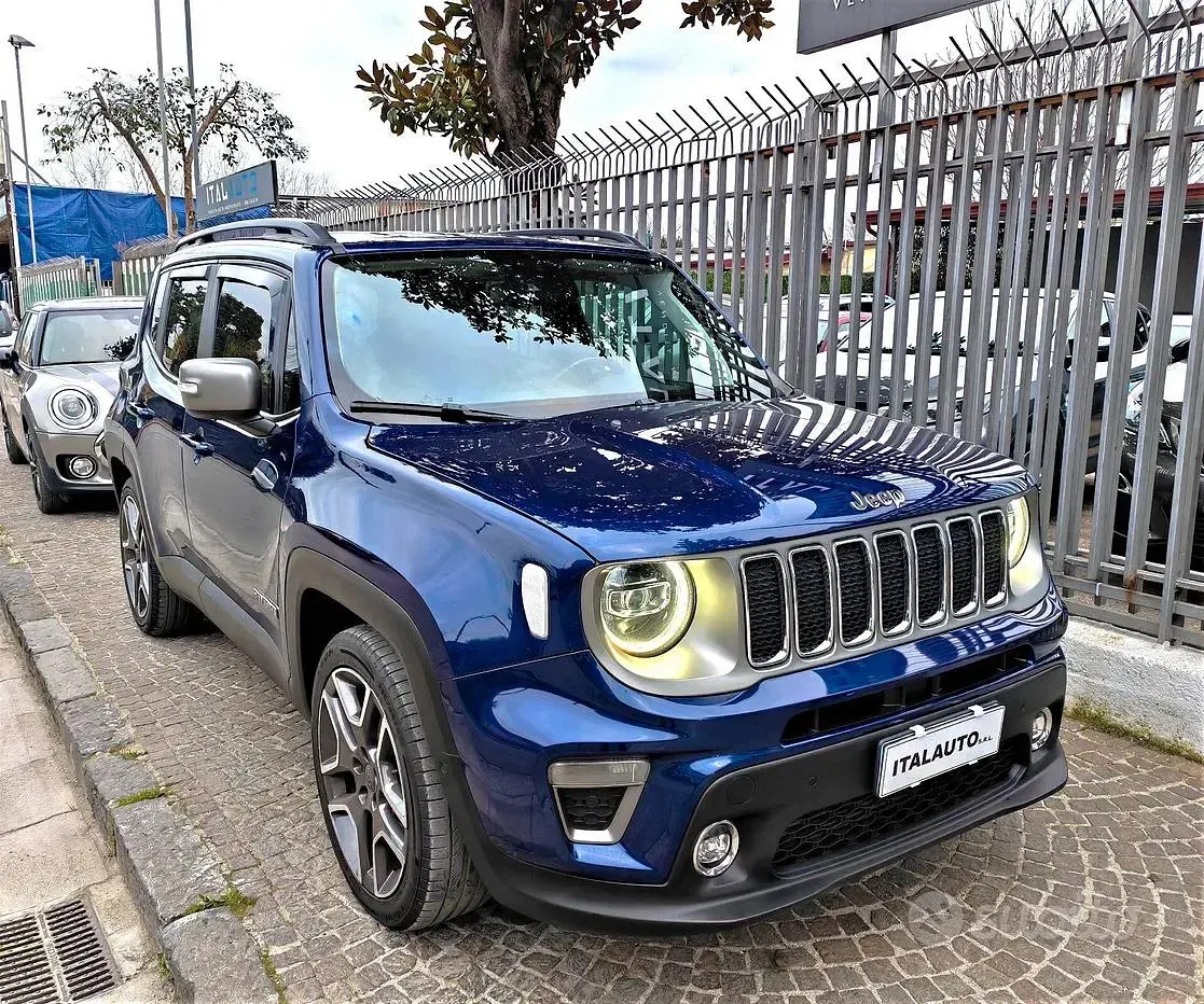 Usata Jeep Renegade Limited 120 CV (88 kW) 2018 Blu SUV