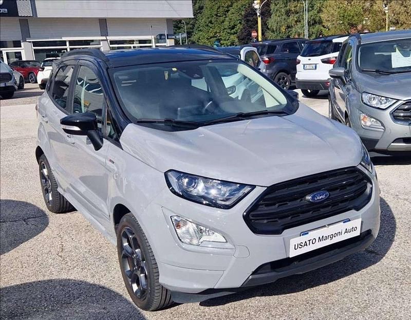 Grigio Usata 2022 Ford Ecosport ST-Line SUV | 16.500 € (Buon prezzo) - Immagine 1/4