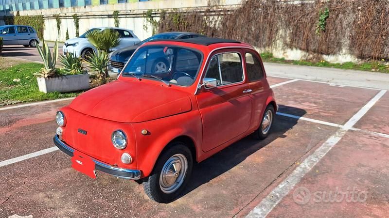 Usata Fiat 500 1960 Rosso Utilitaria