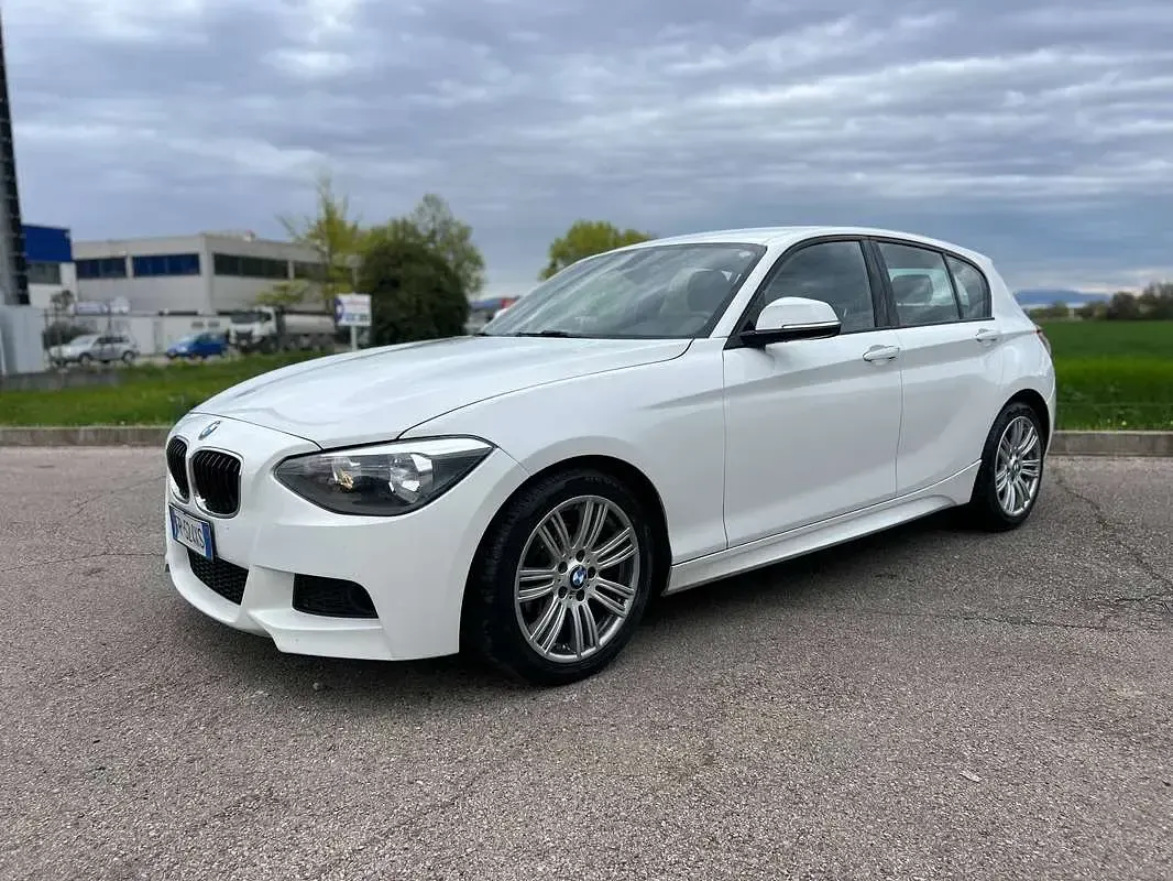 Usata BMW 116 M Sport 116 CV (85 kW) 2014 Bianco Utilitaria