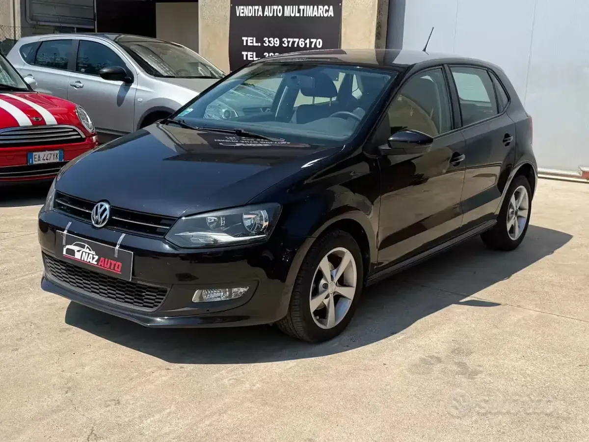 Usata VW Polo Comfortline 75 CV (55 kW) 2013 Nero Utilitaria